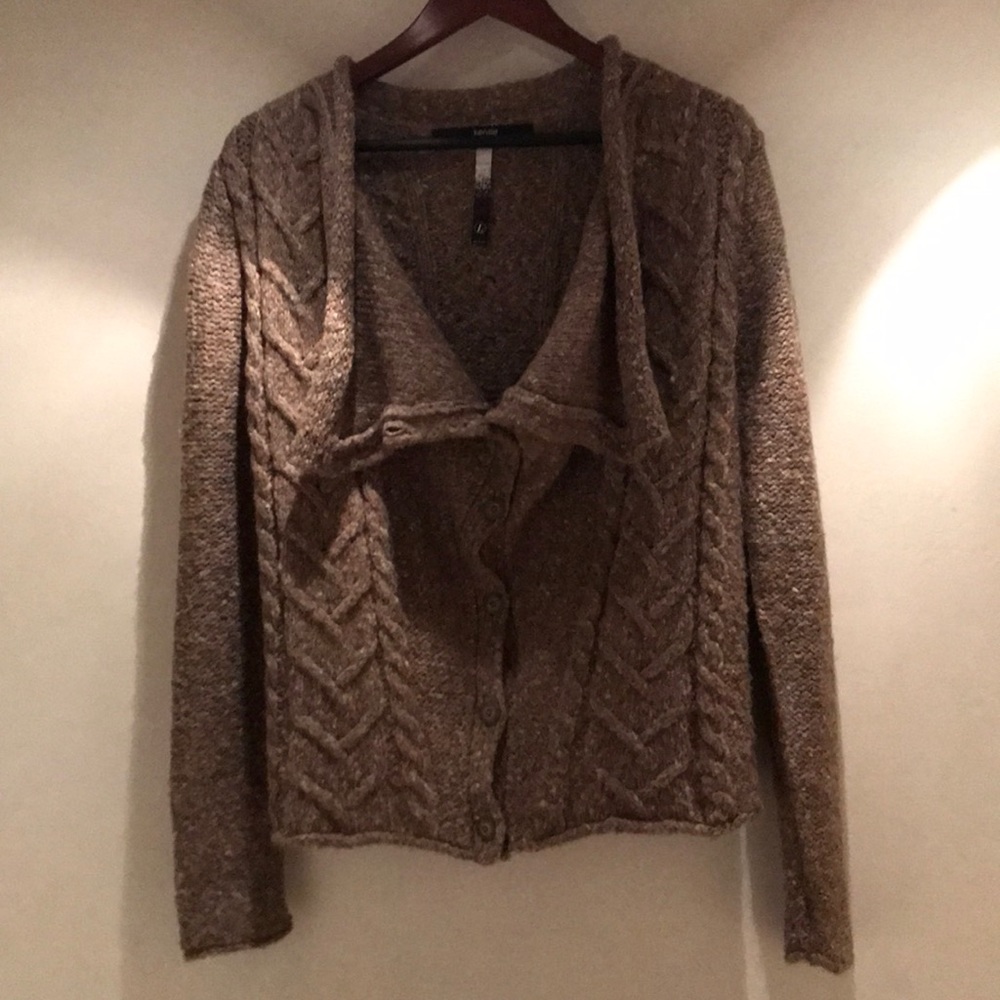 NWT Kenzie brown cardigan button up sweater